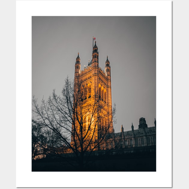 Victoria Tower - London Wall Art by Scala Ad Astra Forum